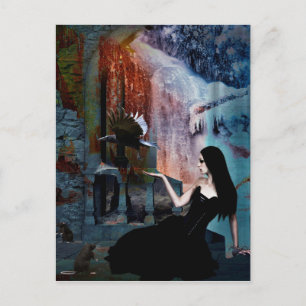 IN HER SHADOW KINGDOM POSTCARD
