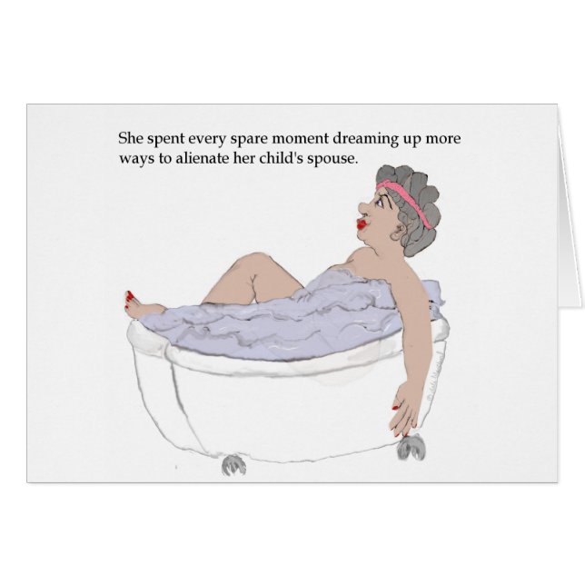 In her spare time.... (Front Horizontal)