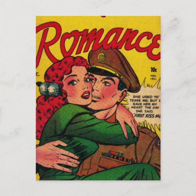 In His Arms Postcard (Front)