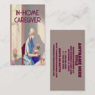 In-Home Caregiver Business Card