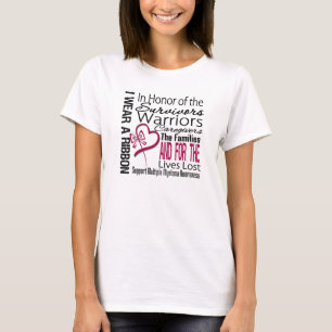 In Honour Collage Tribute Multiple Myeloma T-Shirt