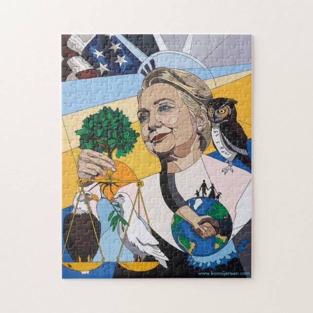 In Honour of Hillary Jigsaw Puzzle (Vertical)