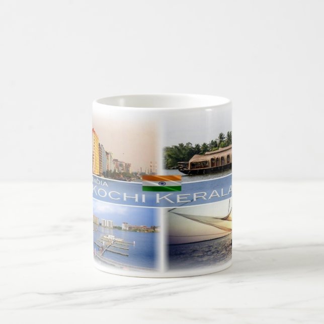 IN India - Kochi Cochin Kerala - Coffee Mug (Center)