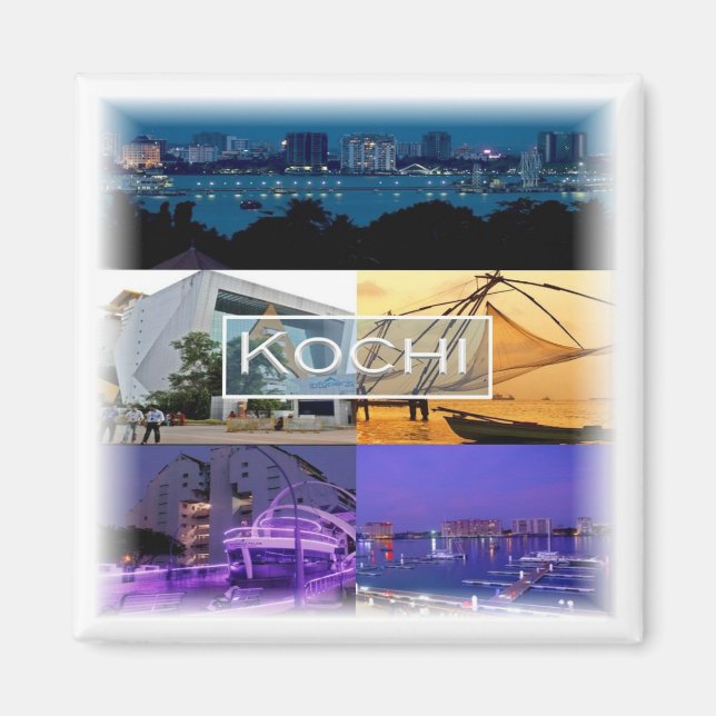 IN * India - Kochi Magnet (Front)