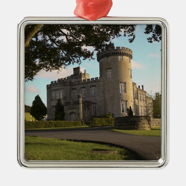 In Ireland, the Dromoland Castle side entrance Metal Ornament (Front)