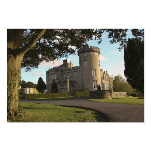 In Ireland, the Dromoland Castle side entrance Photo Print