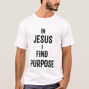 In Jesus, I Find Purpose Royal Luxury T-Shirt 