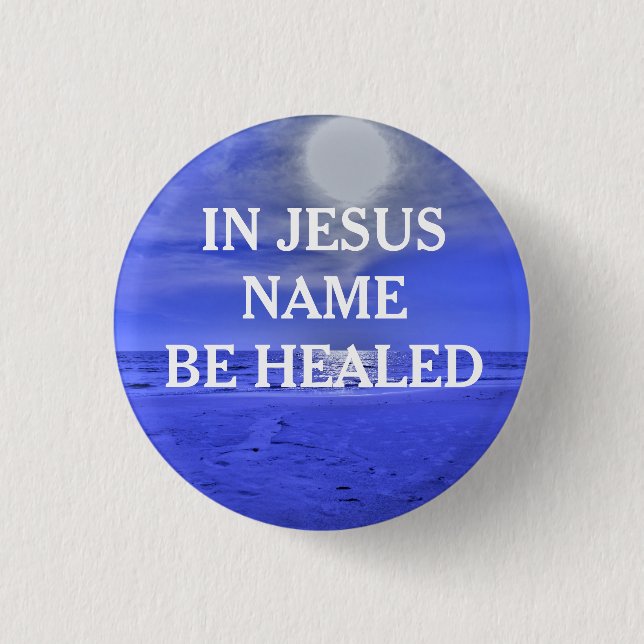 IN JESUS NAME BUTTON (Front)