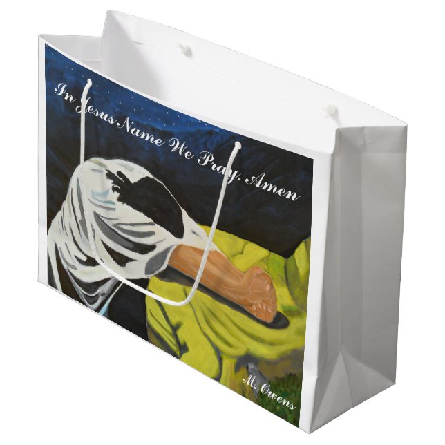In Jesus Name We Pray Gift Bags (Front Angled)