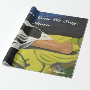 In Jesus Name We Pray Wrapping Paper