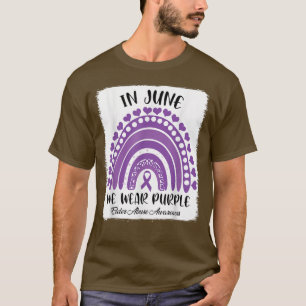 In June We Wear Purple World Elder Abuse Awareness T-Shirt