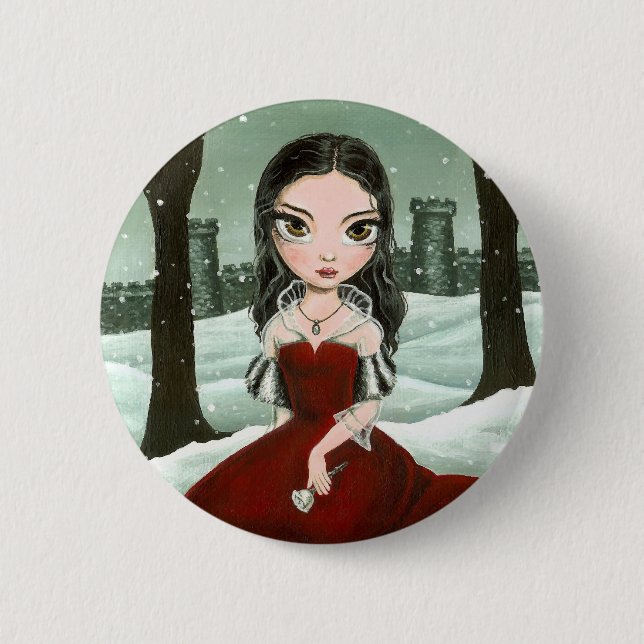 In love 2 inch round button (Front)