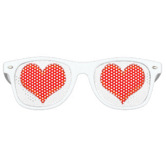 In Love, Hearts V2 Retro Sunglasses