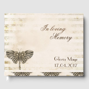 In Love Memory Livre d'invité : Funeral Guest Book