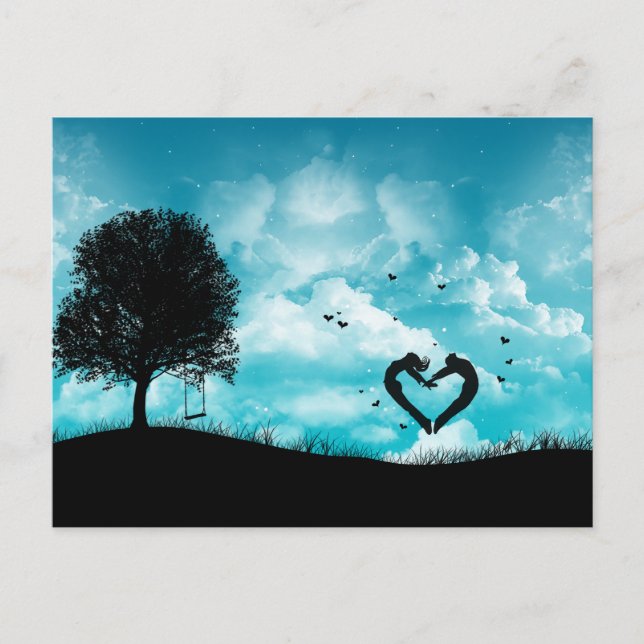 In love postcard (Front)