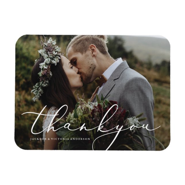 In Love Thank You Magnet (Horizontal)