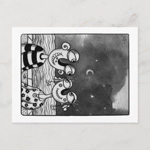 In Love Valentines Postcard