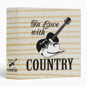 In love with country binder