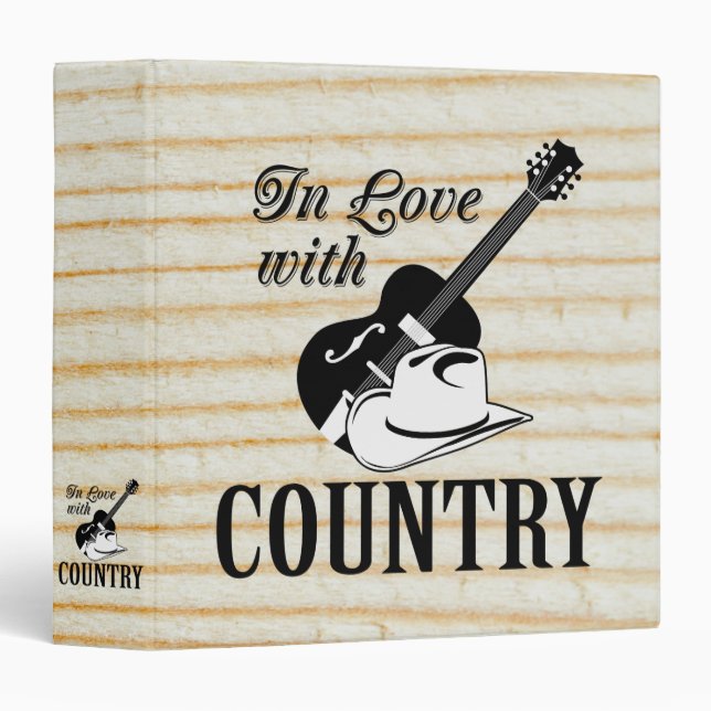 In love with country binder (Front/Spine)