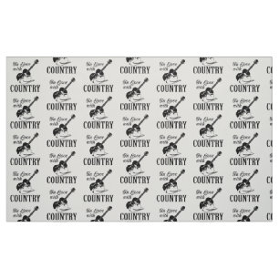 In love with country fabric