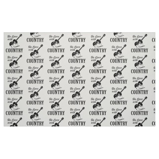In love with country fabric (Fat Quarter)