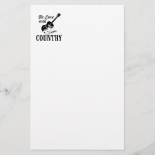 In love with country stationery