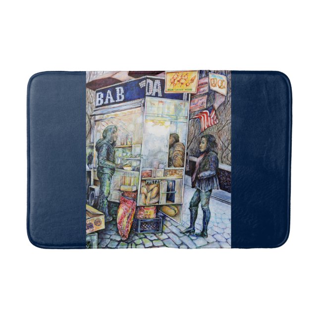 In Love with Trouble, And In Trouble with Love Bath Mat (Front)