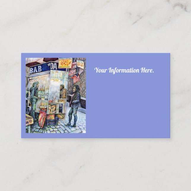 In Love with Trouble, And In Trouble with Love Business Card (Front)