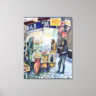 In Love with Trouble, And In Trouble with Love Canvas Print