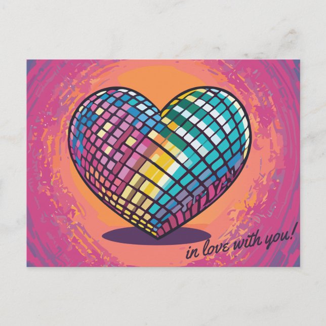 in Love with You Postcard (Front)