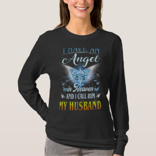 In Loving Memories Of My Husband My Husband Lives T-Shirt