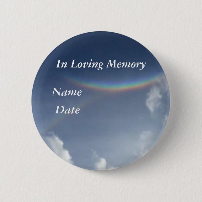 In Loving Memory 2 Inch Round Button (Front)