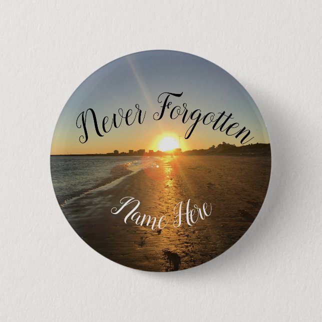 In Loving Memory 2 Inch Round Button (Front)