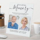 In Loving Memory 2 Photo Modern Memorial Wedding