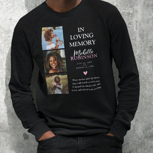 In Loving Memory 3 Photo Tribute Sweatshirt