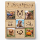 In Loving Memory 5 Photo Collage Pet Memorial