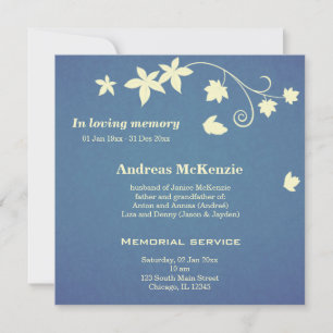 In Loving Memory Announcement