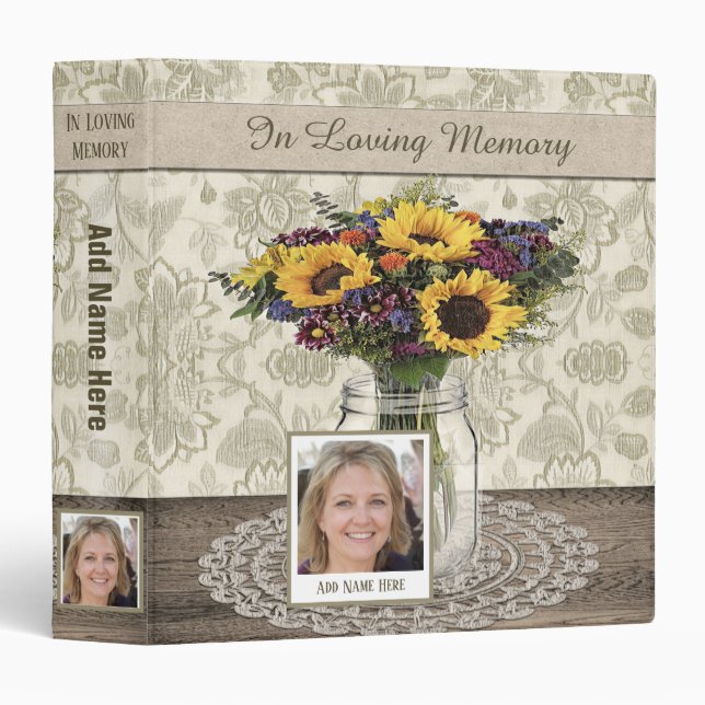 In Loving Memory Binder (Front/Spine)