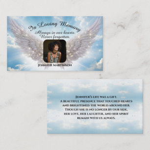 In Loving Memory Business Card