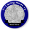 In Loving Memory Button / Blue