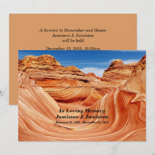 In Loving Memory Celebration of Life Memorial Invitation