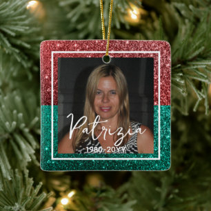In loving Memory Christmas Ceramic Ornament