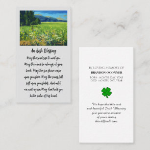 In Loving Memory Countryside Sympathy Card