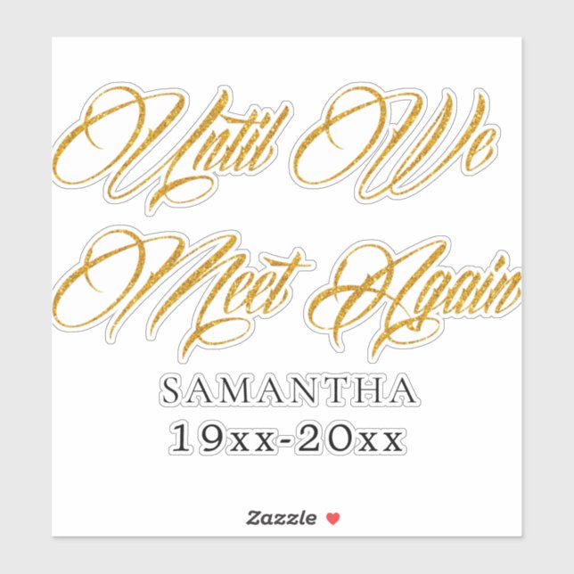 in loving memory Custom car decals (Sheet)