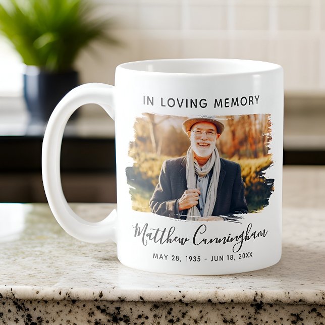 In Loving Memory Custom Photo Memorial Coffee Mug (Creator Uploaded)