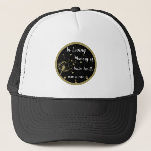 In loving Memory Death Anniversary Trucker Hat