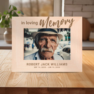 In Loving Memory Etched Frames