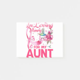 In Loving Memory For My Aunt Post-it Notes
