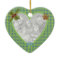 In Loving Memory Green Heart Pet Ornament
