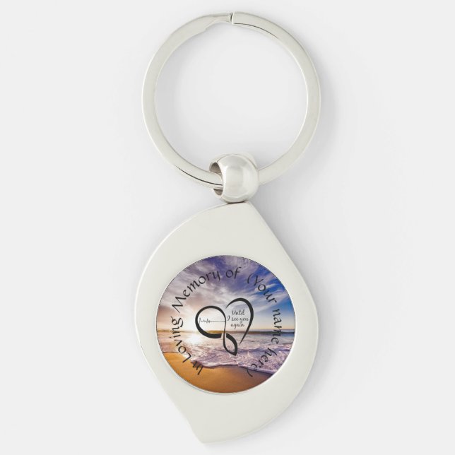In Loving Memory Keychain (Front)